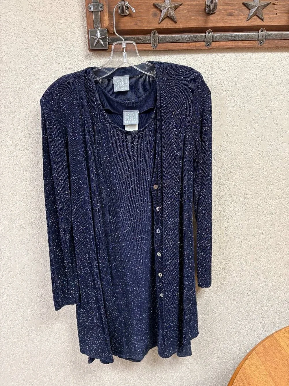 Dress and Matching Cardigan